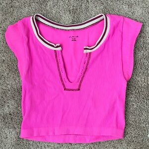 Vibrant Pink Kids Top